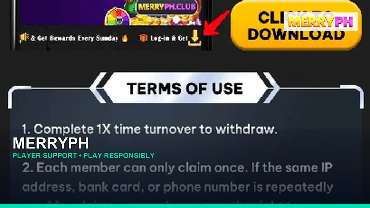 MERRYPH player support and responsible gaming guide for Philippine players